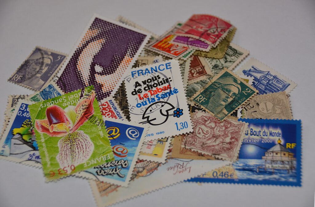 postzegels
